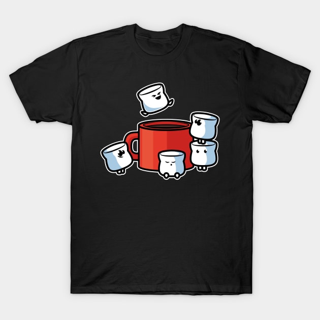 Marshmallow Party T-Shirt by CrissWild